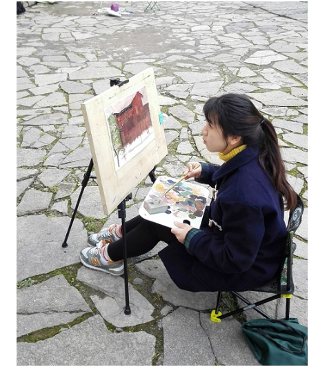 行走的课堂 2016级工艺美术品设计专业濯水古镇写生实践纪实